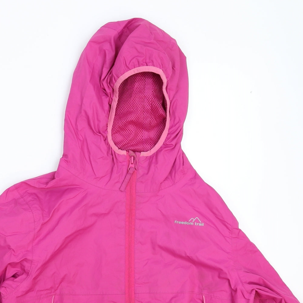 Freedom Trail Girls Pink   Jacket  Size 11-12 Years