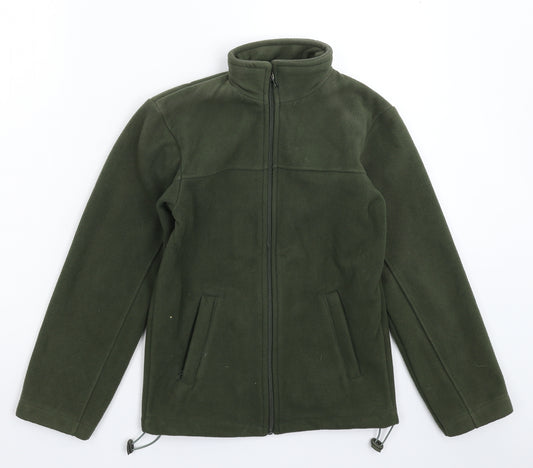 Regent Boys Green  Fleece Jacket  Size 10 Years