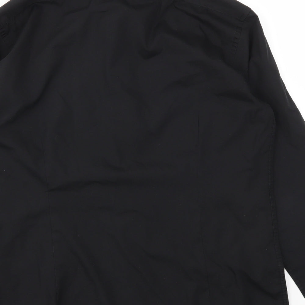 Debenhams Mens Black    Dress Shirt Size 15.5