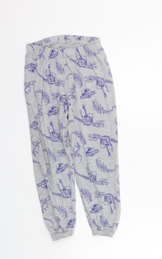 George Girls Grey Geometric   Pyjama Pants Size 5-6 Years