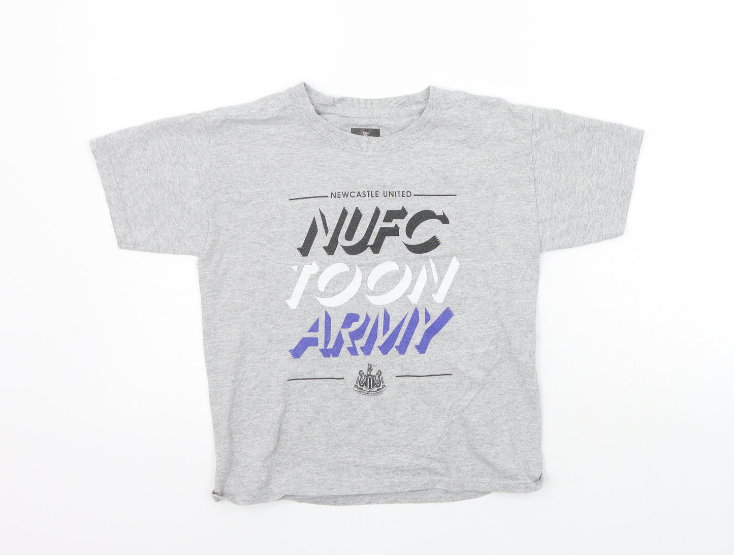 Newcastle United Boys Grey   Basic T-Shirt Size S