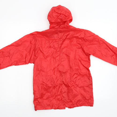 RAINY Days Boys Red   Anorak Jacket Size M