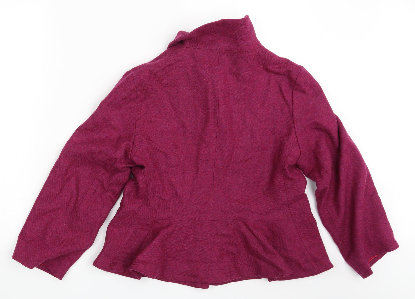 Patra Womens Purple   Jacket Blazer Size 10