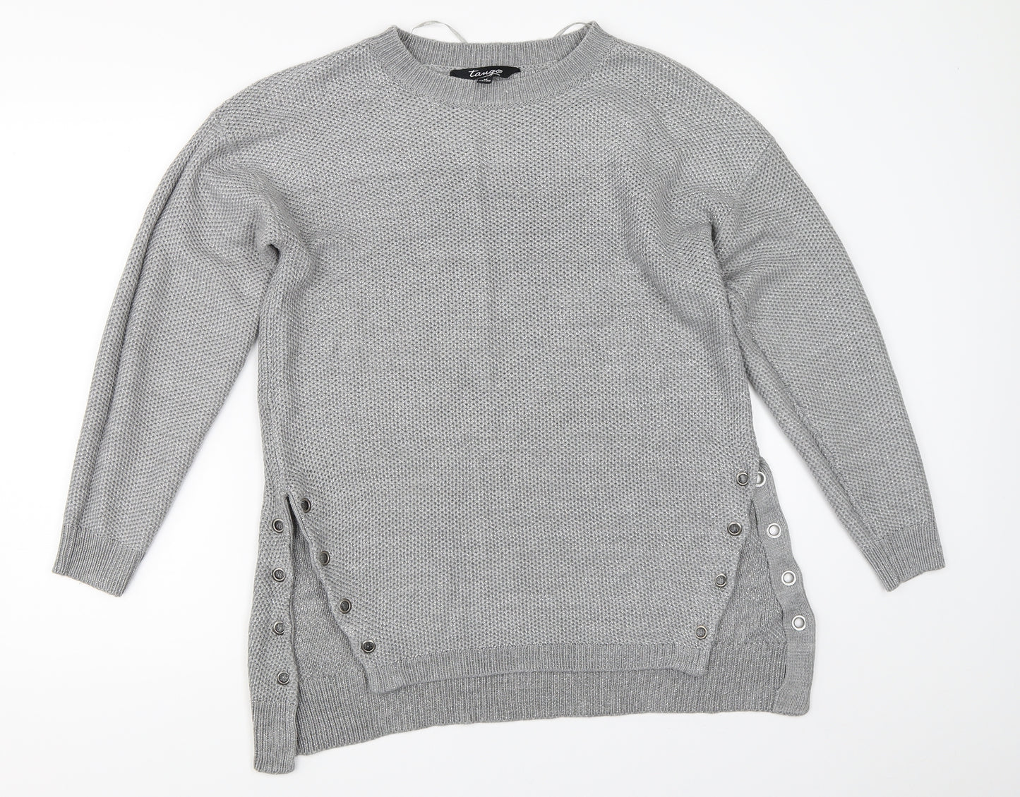 Tango Womens Grey   Pullover Jumper Size M