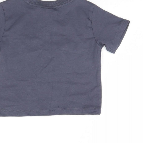 Tommy Bahama Baby Grey   Basic T-Shirt Size 9-12 Months  - Submarine