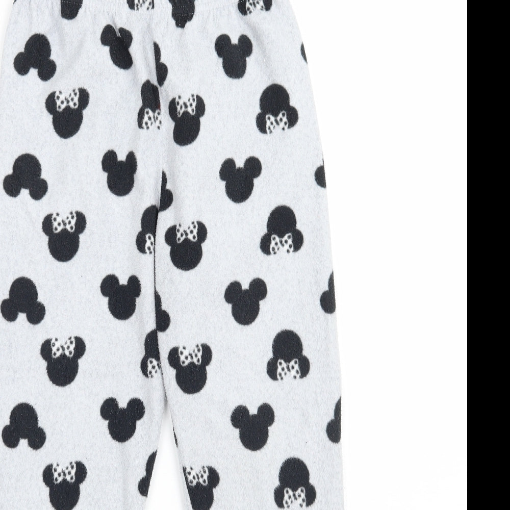 Primark Girls Grey    Pyjama Pants Size 8-9 Years  - minnie mouse