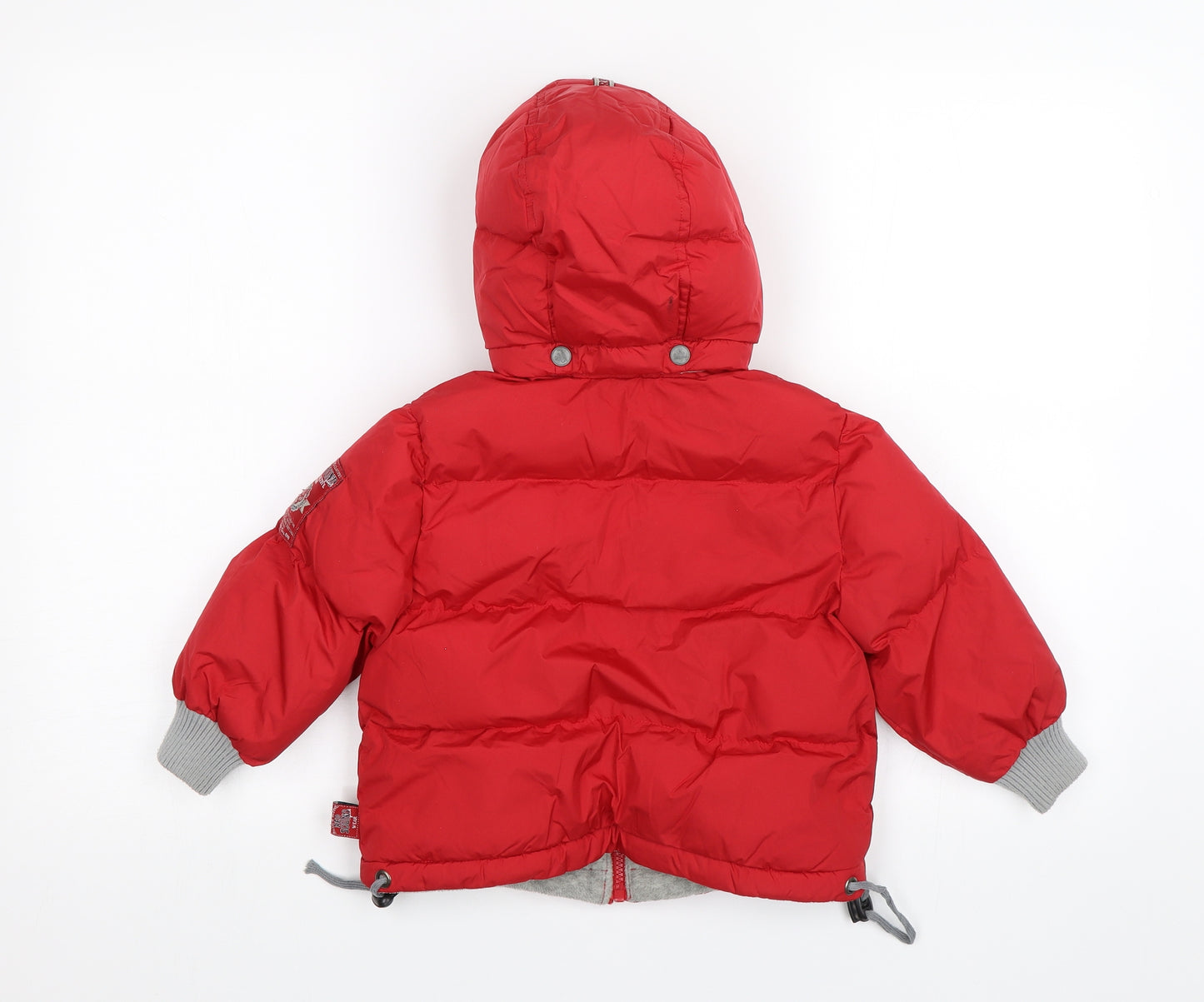 Red Sound Boys Red   Parka Jacket Size 2 Years