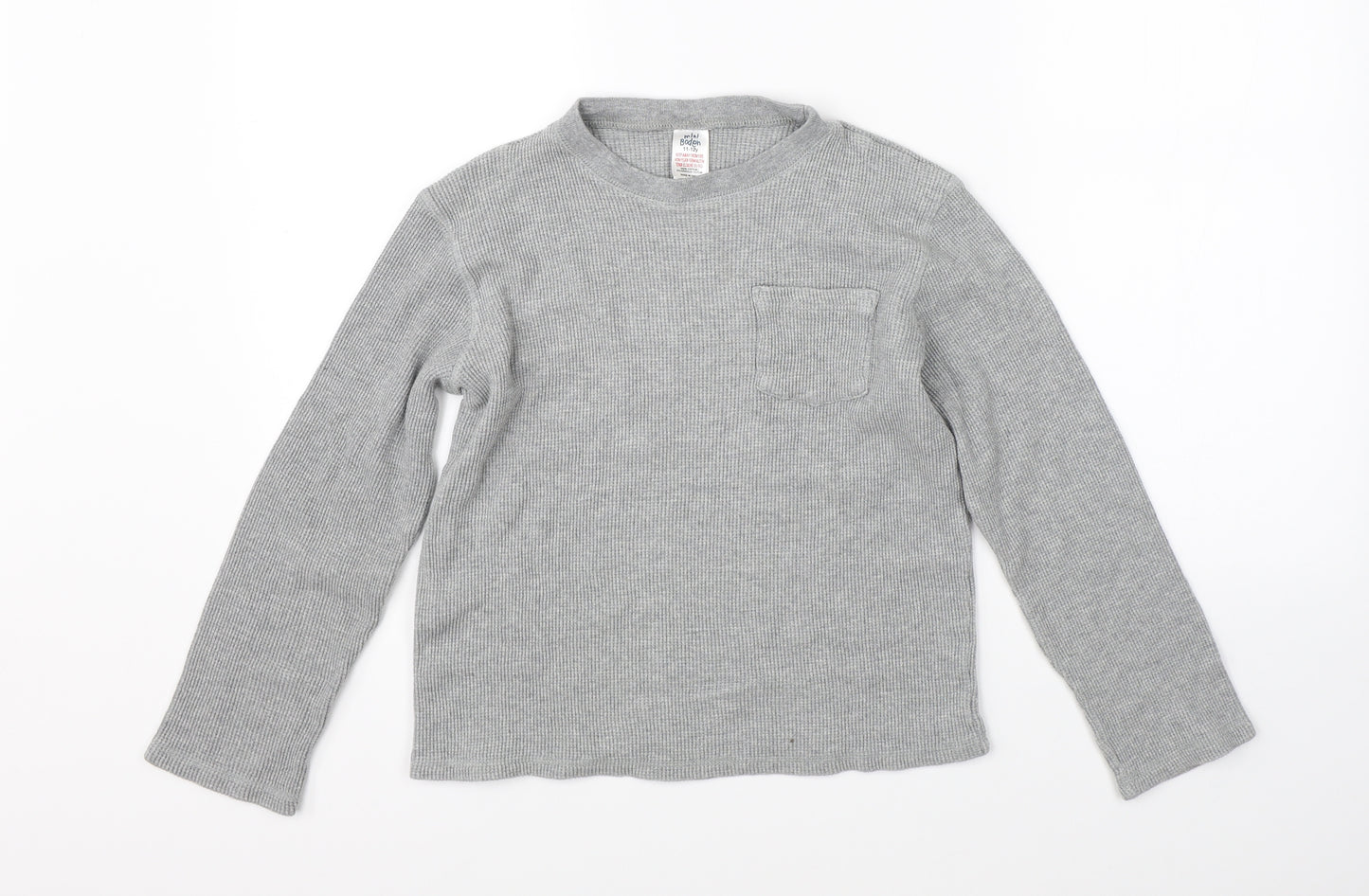 Boden Boys Grey   Pullover Jumper Size 11-12 Years