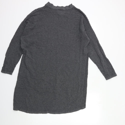 JUNAROSE Womens Grey  Knit Pullover Jumper Size 18