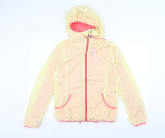 Preworn Girls Yellow   Rain Coat Coat Size L
