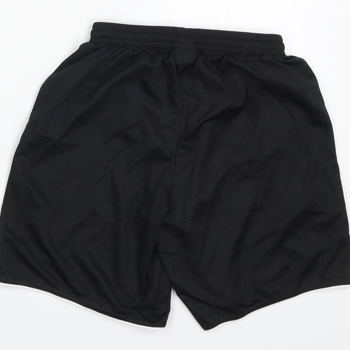 adidas Mens Black   Athletic Shorts Size S - Derby County Football Club