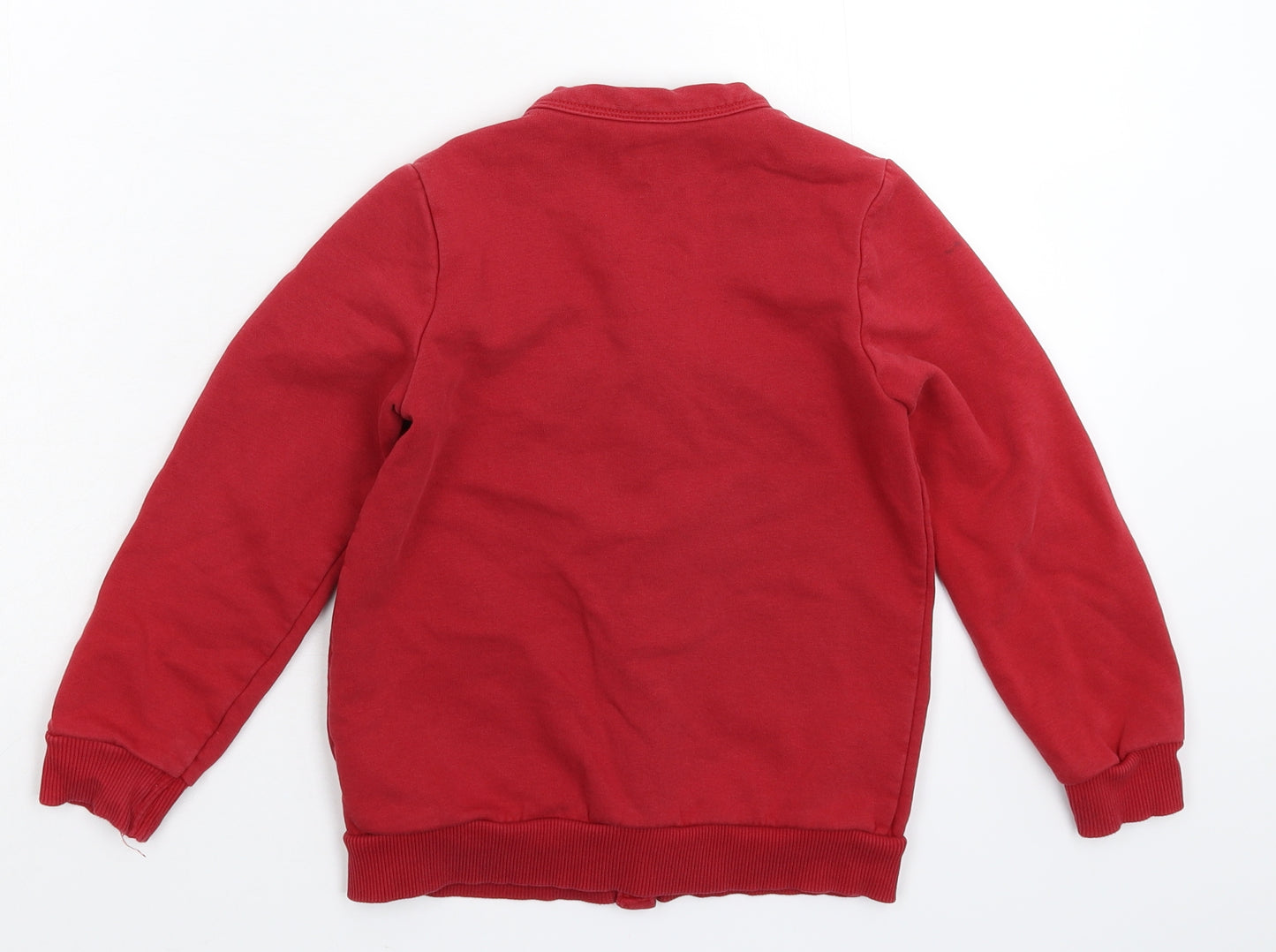 TU Boys Red   Track Jacket Jacket Size 6 Years