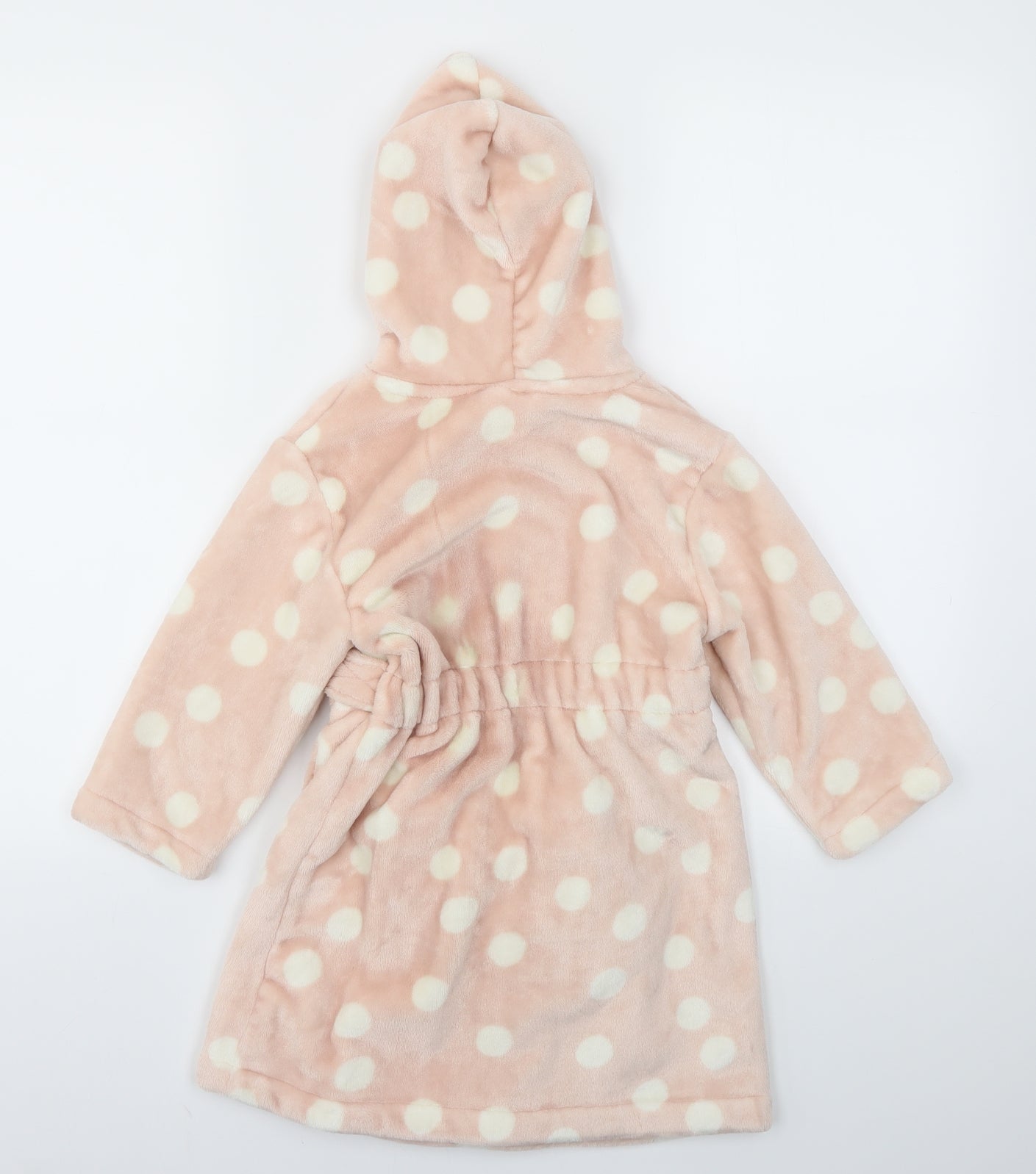 George Girls Pink Polka Dot  Top Gown Size 3-4 Years