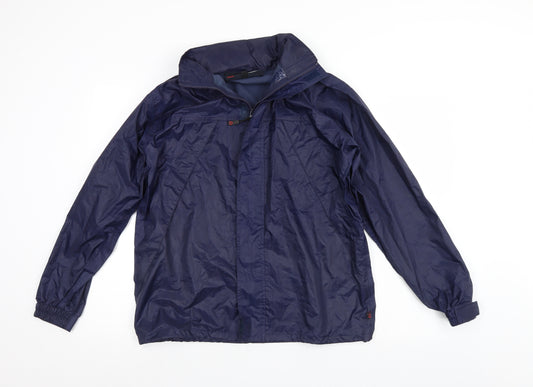 Tri-Balance Boys Blue   Rain Coat Jacket Size 13 Years