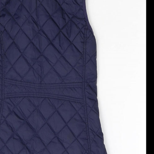 Allegra K Womens Blue   Gilet Waistcoat Size S