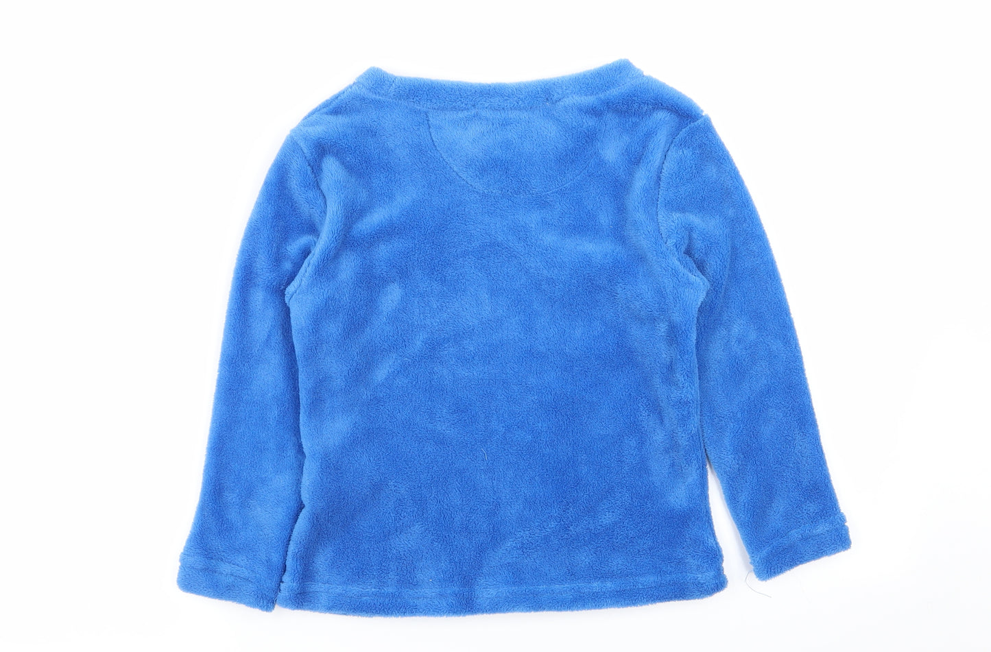 chill out Boys Blue Solid   Pyjama Top Size 6-7 Years