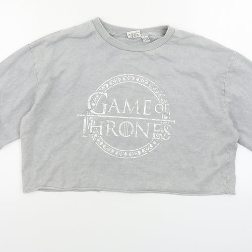 Game Of Thrones  Womens Grey   Pullover Jumper Size 14
