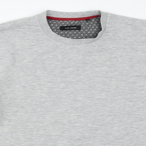 Guide London Mens Grey   Pullover Sweatshirt Size XL