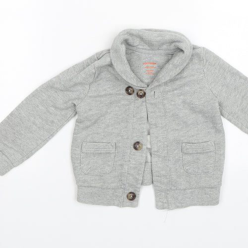 Joe Fresh Baby Grey   Jacket  Size 18-24 Months