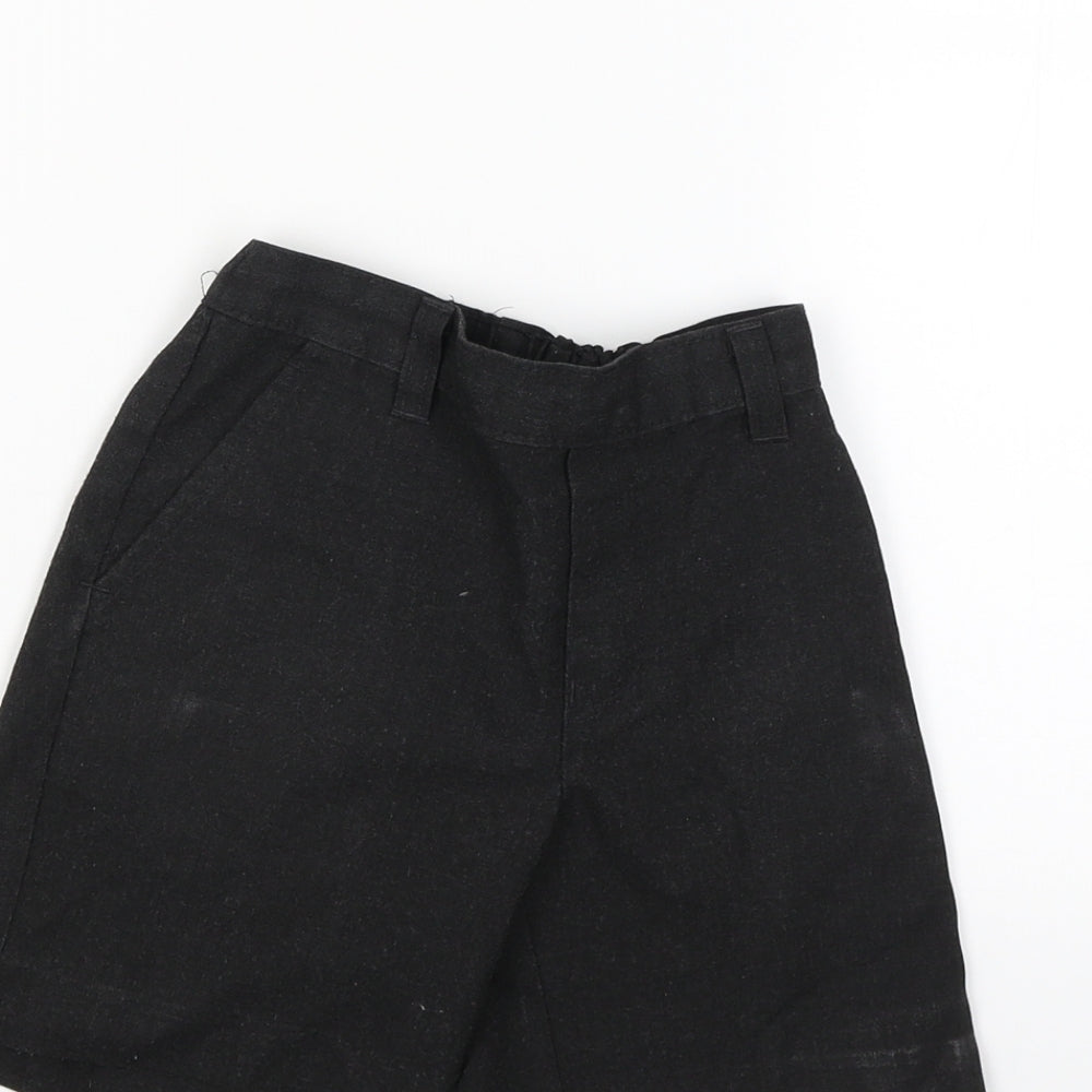 Marks and spencer black on sale shorts