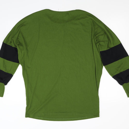 Allegra K Mens Green   Pullover Sweatshirt Size M