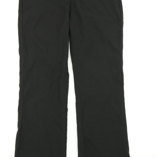 Henbury Womens Black   Trousers  Size 6 L30 in
