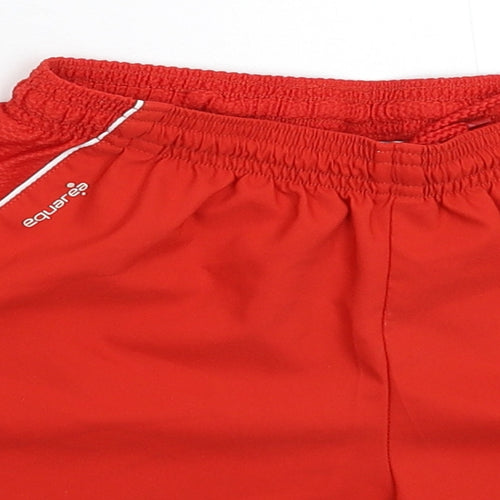 Kipsta Boys Red   Bermuda Shorts Size 8 Years