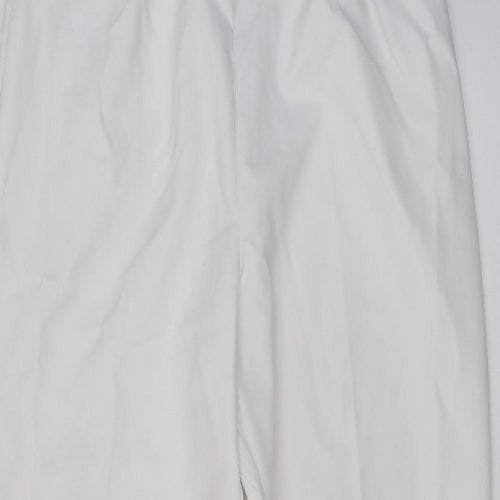 Black Pepper Womens White   Trousers  Size 14 L26 in