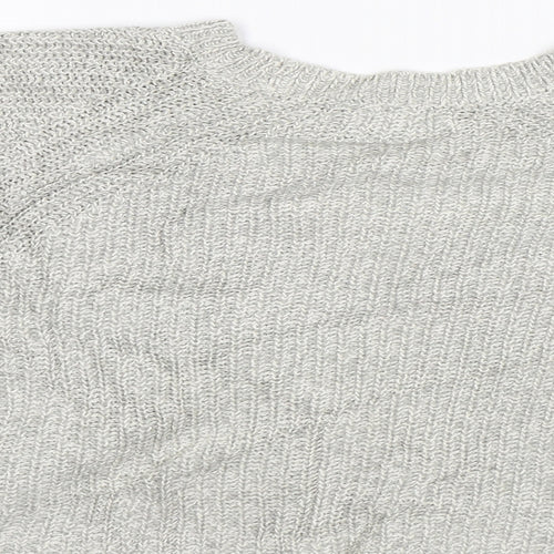 Silence + Noise Womens Grey   Pullover Jumper Size L