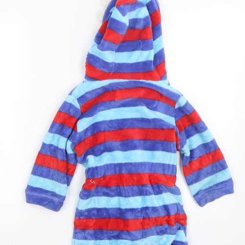 Mini Club Boys Blue Striped   Gown Size 2-3 Years