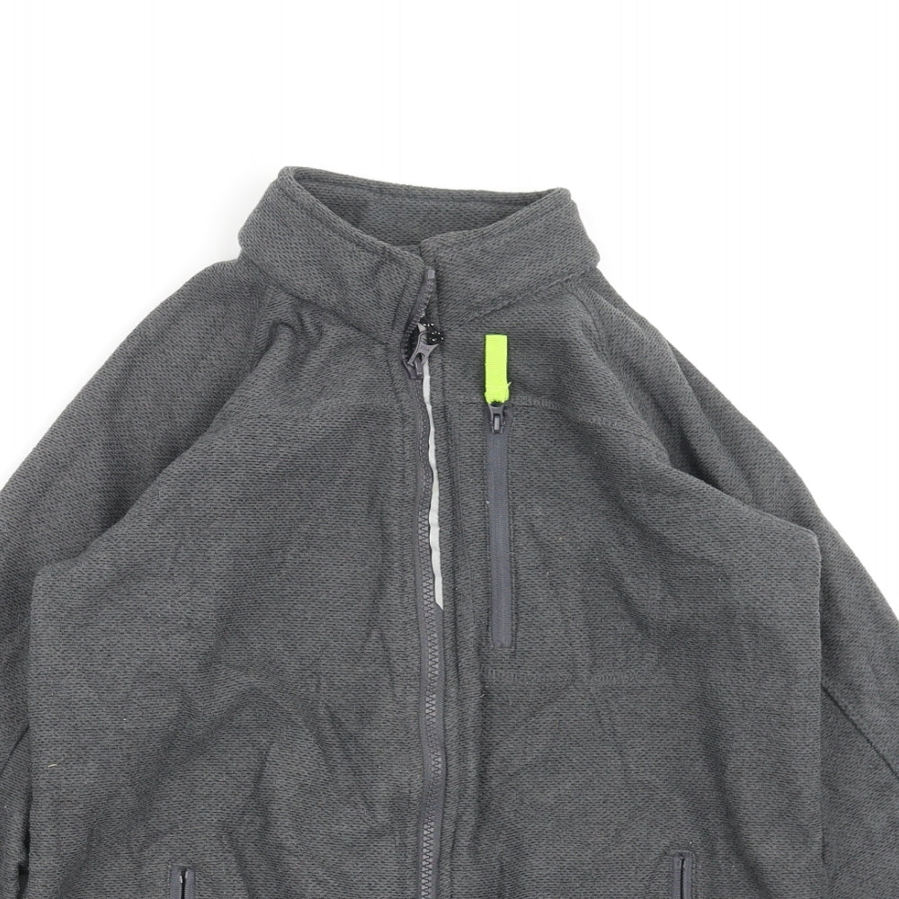 Crane Boys Grey   Full Zip Jumper Size 11-12 Years