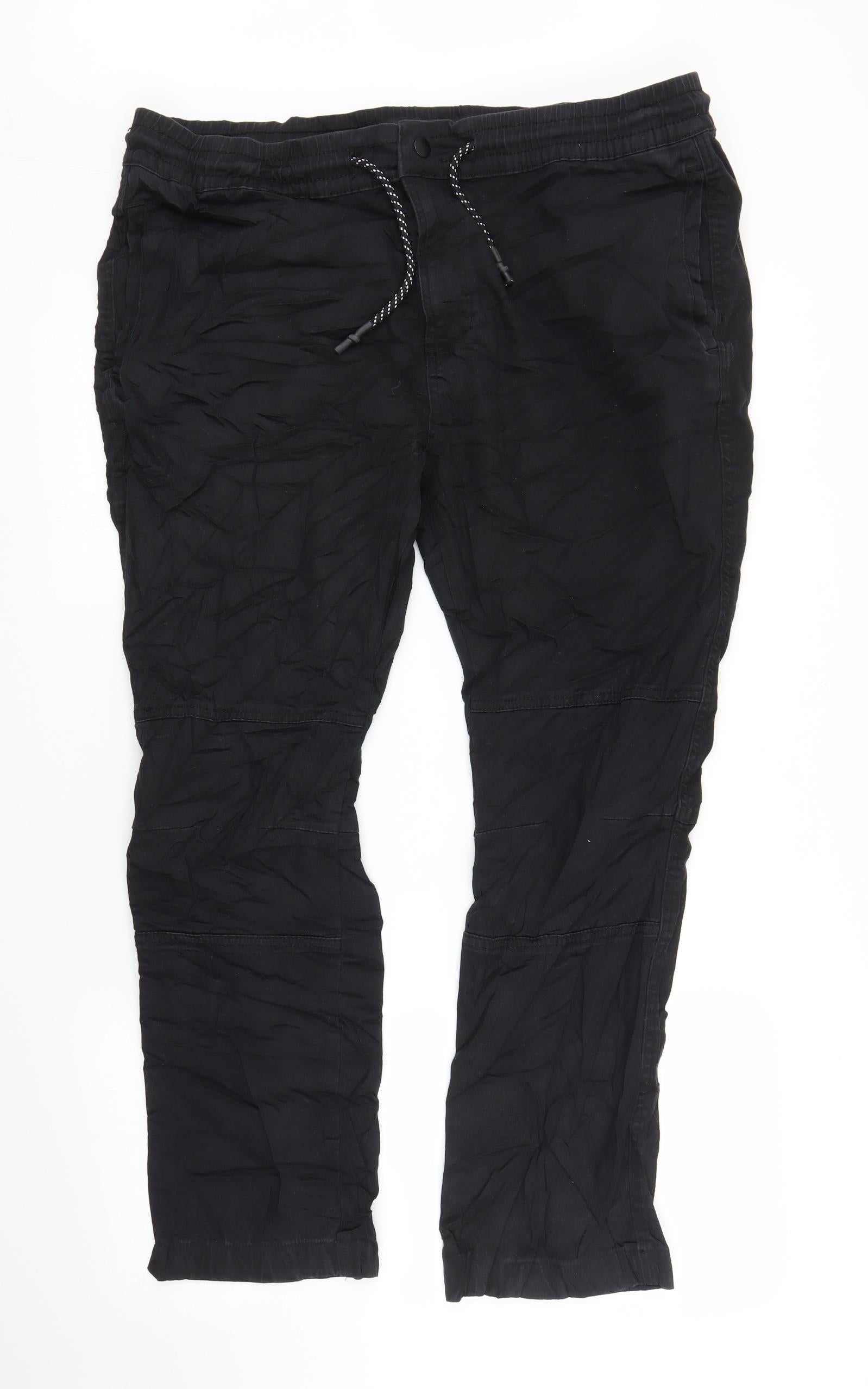 Mens Grey Relaxed Fit Stretch Tech Cargo Trousers | Primark