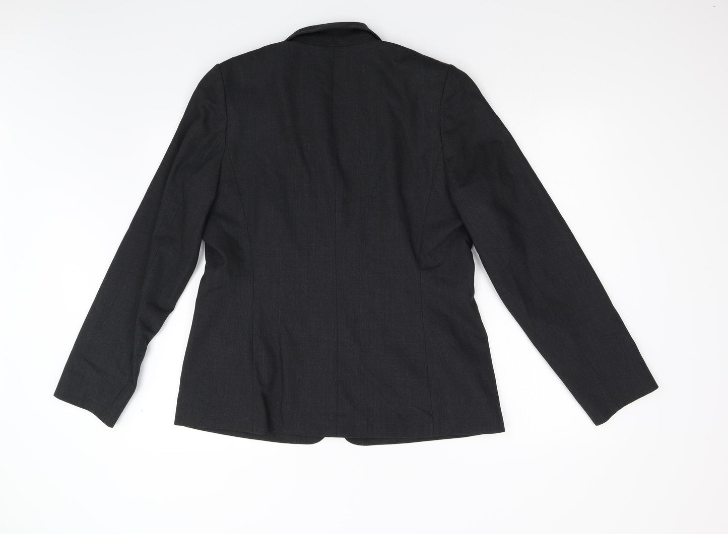 Monaco Womens Grey   Jacket Suit Jacket Size 16