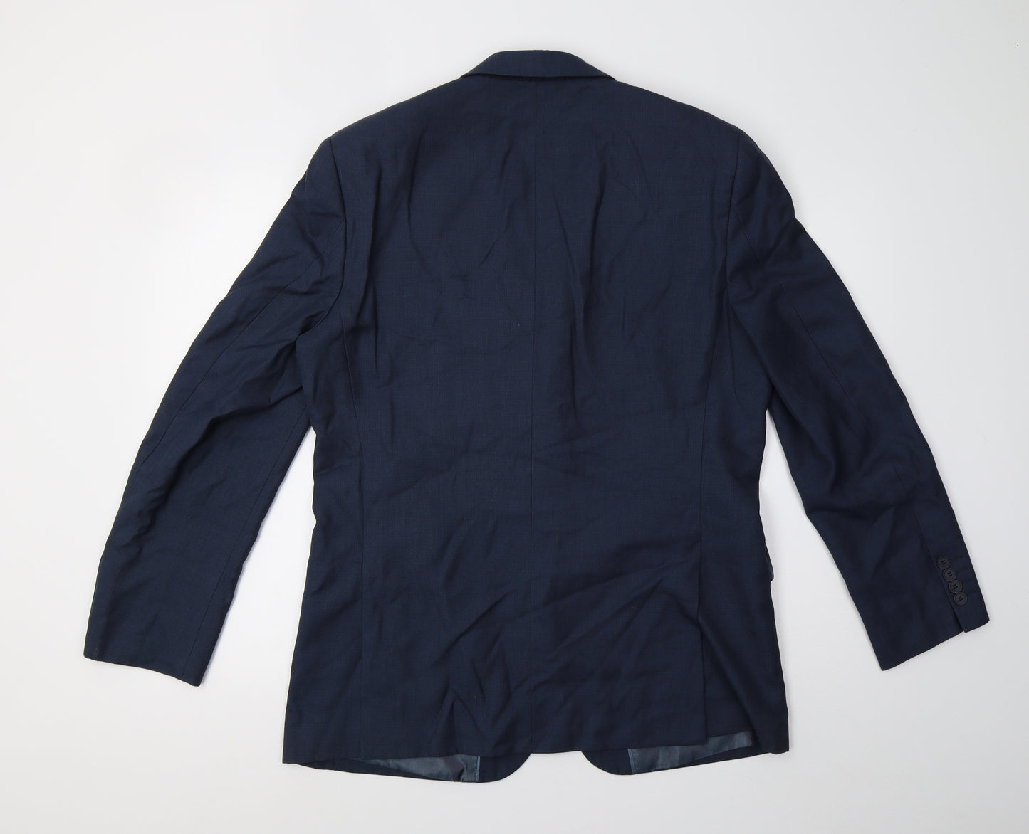 Henley Mens Blue   Jacket Blazer Size 44