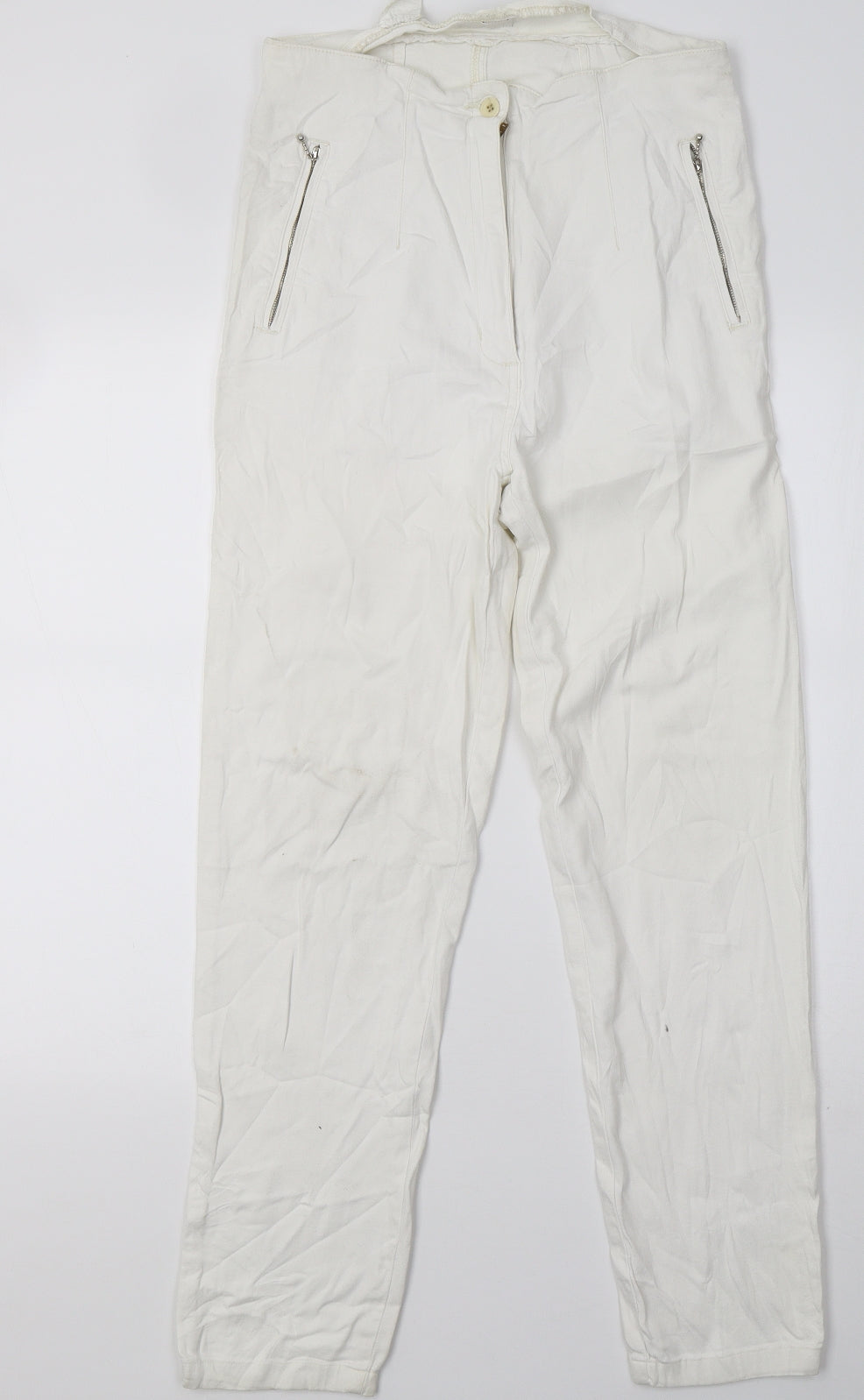 Stooker Womens White  Denim Skinny Jeans Size 8 L30 in