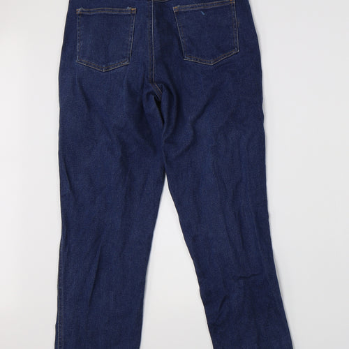 Nevada Womens Blue  Denim Straight Jeans Size 12 L25 in