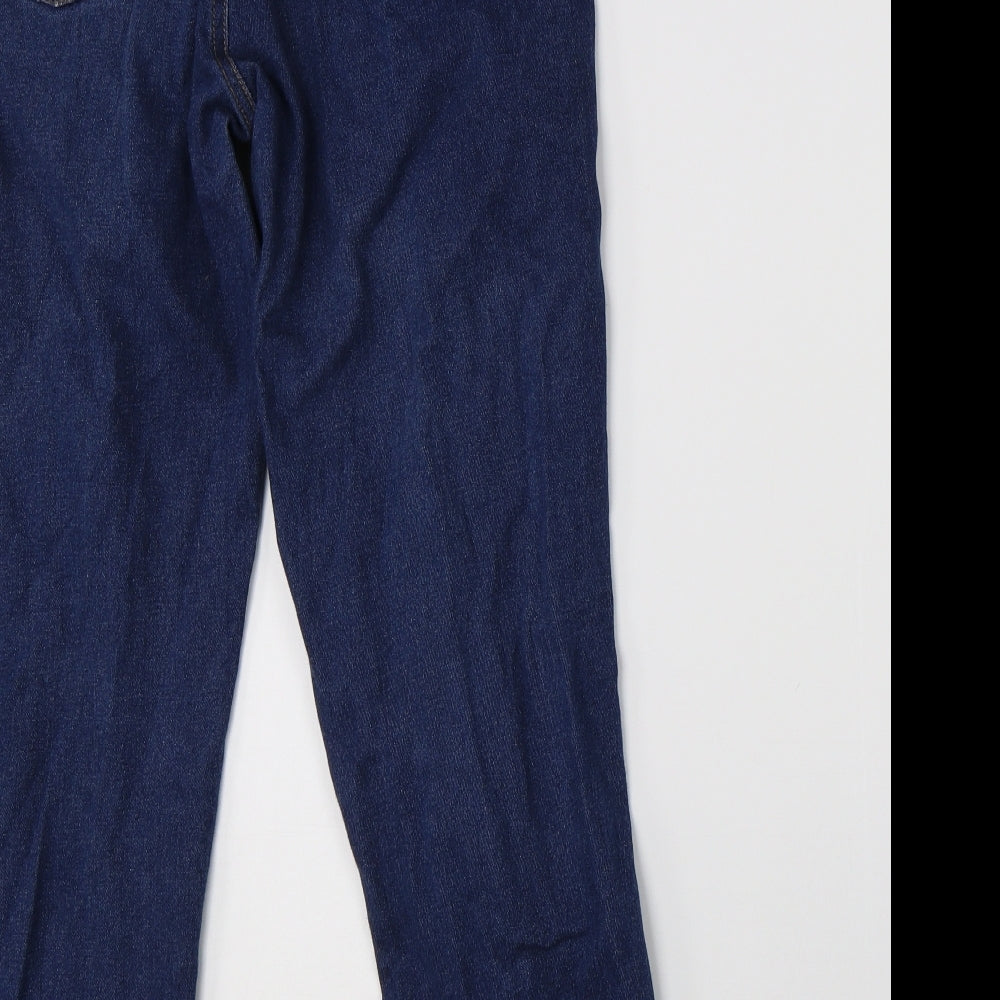 Nevada Womens Blue  Denim Straight Jeans Size 12 L25 in