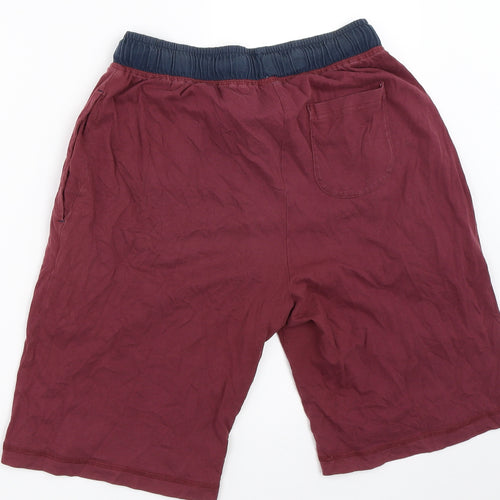 NEXT Mens Red   Sweat Shorts Size S