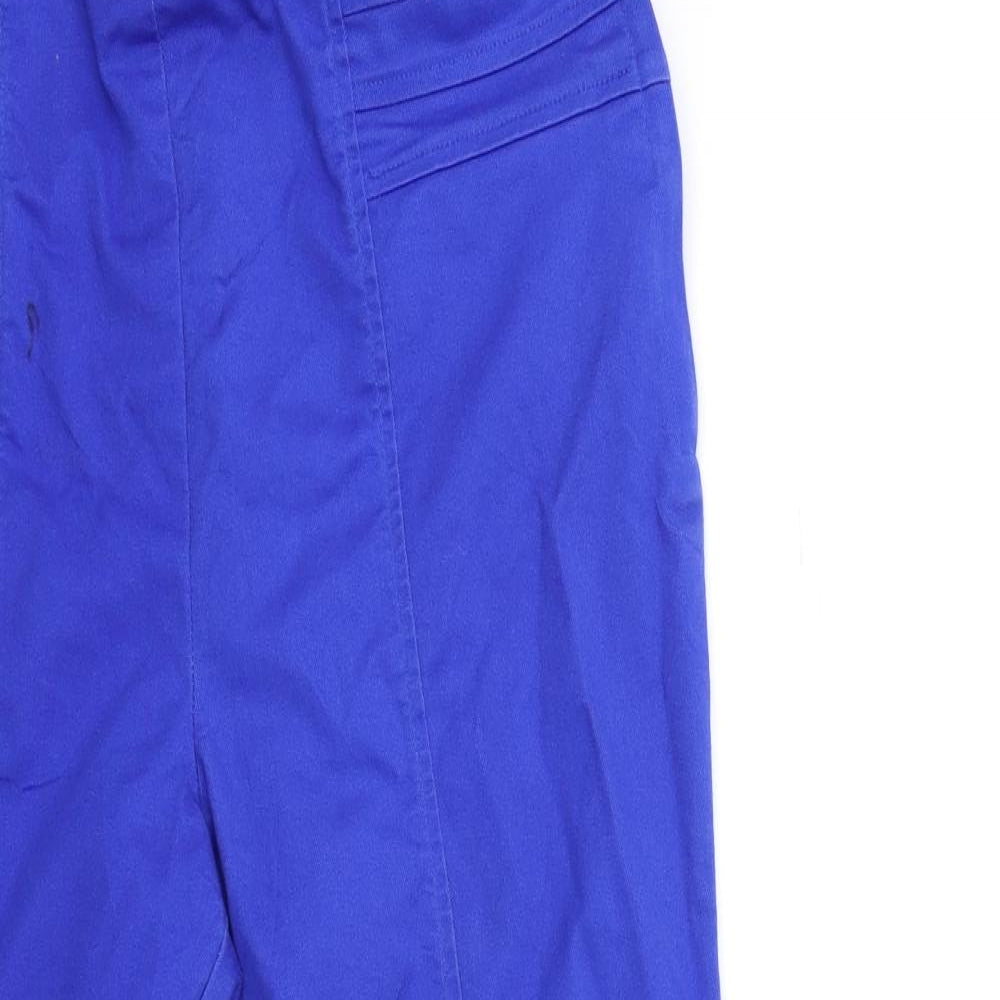 Rockmans Womens Blue  Denim Cropped Jeans Size 10 L21 in