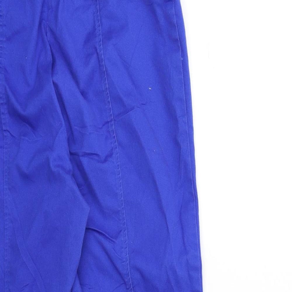 Rockmans Womens Blue  Denim Cropped Jeans Size 10 L21 in