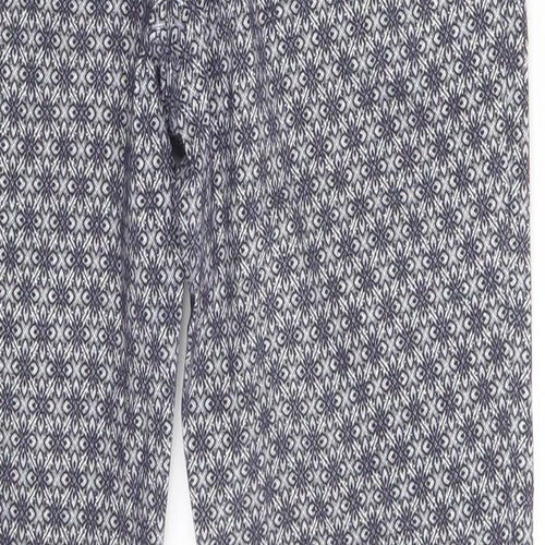 Atmosphere Womens Grey Floral  Jegging Leggings Size 10 L27 in