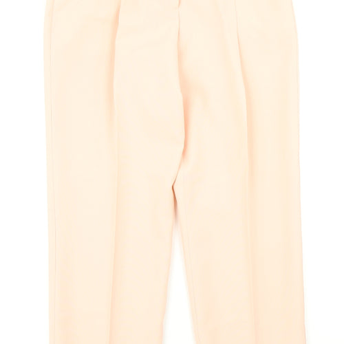 ANNE WEYBURN Womens Pink   Dress Pants Trousers Size 12 L28 in