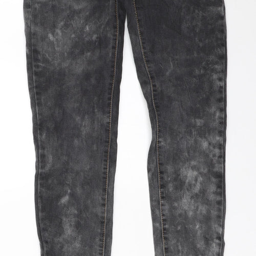 Sasha Womens Grey   Skinny Jeans Size 34 L30 in