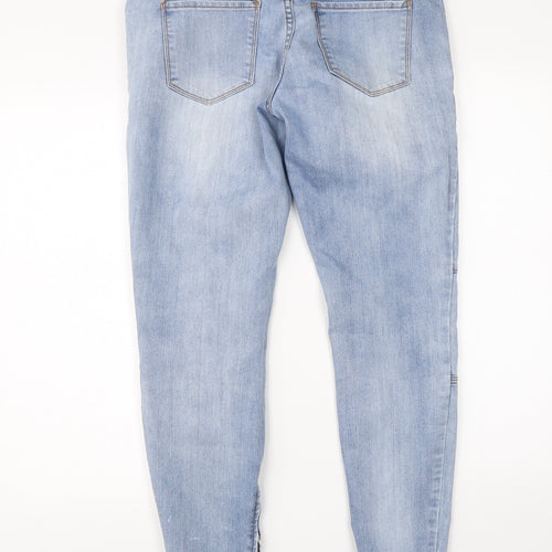 Dotti Womens Blue  Denim Skinny Jeans Size 12 L26 in