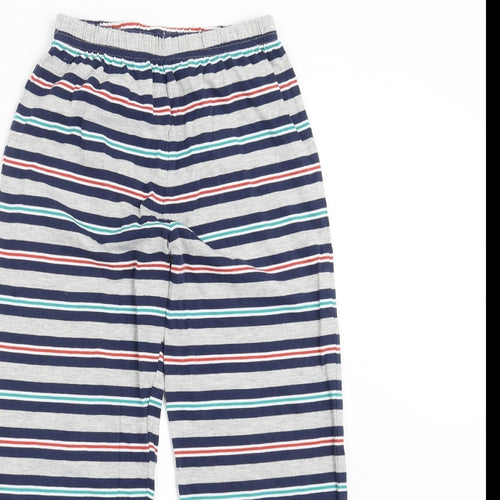 TU Boys Grey Striped   Pyjama Pants Size 6-7 Years