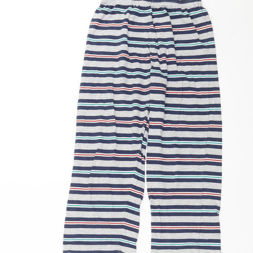 TU Boys Grey Striped   Pyjama Pants Size 5-6 Years