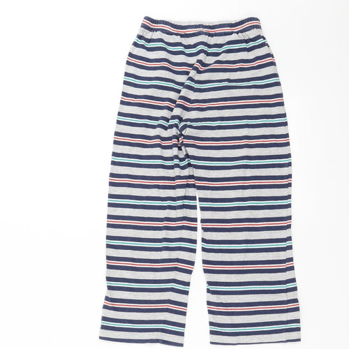 TU Boys Grey Striped   Pyjama Pants Size 5-6 Years