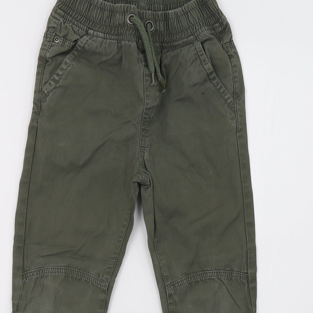 Buy Green Silky Utility Cargo Trousers - 18L | Trousers | Tu