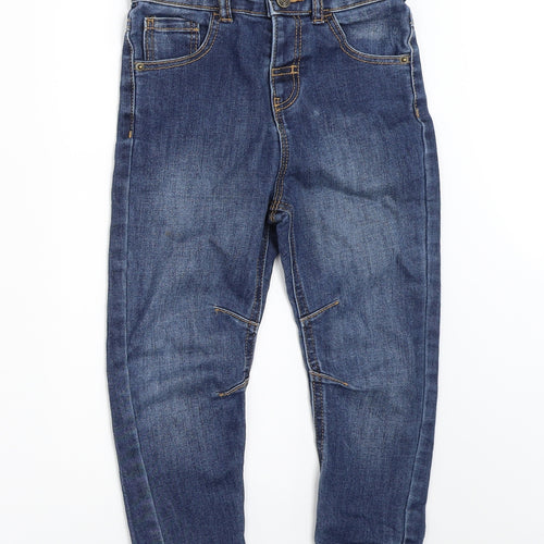 George Boys Blue  Denim Straight Jeans Size 3-4 Years