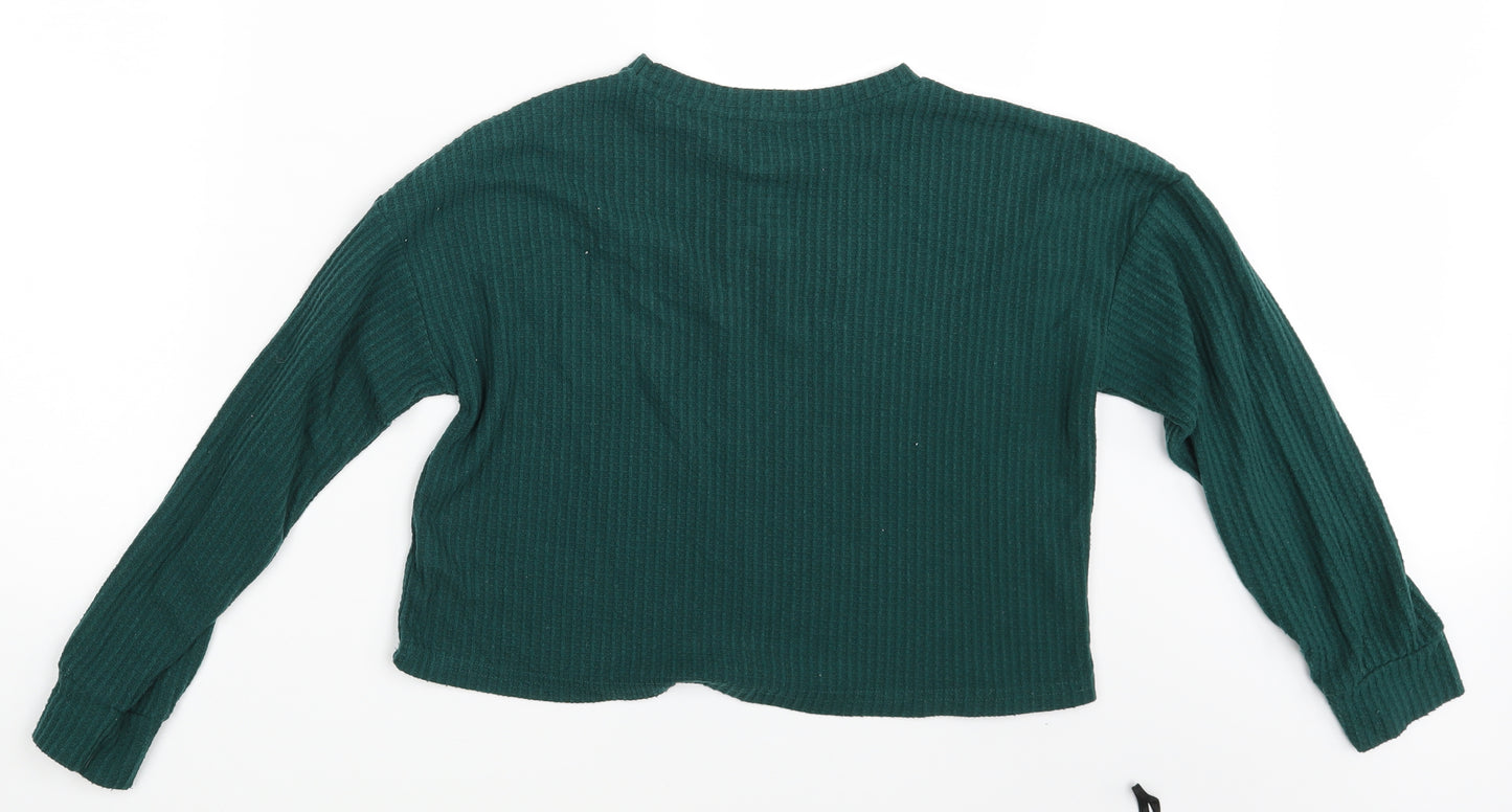 Winnie the Pooh Womens Green   Pullover Jumper Size 10